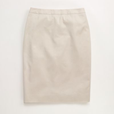 Factory cotton pencil skirt