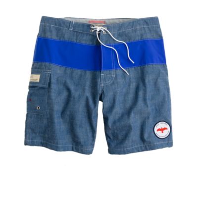 Apolis&reg; chambray swim trunks