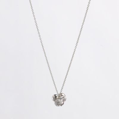 Factory pearl charm necklace