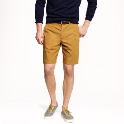 9" club short in lightweight chino