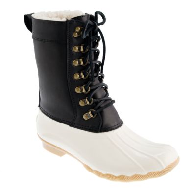 Sperry Top-Sider&reg; for J.Crew two-tone tall Shearwater boots
