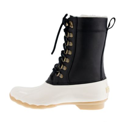 Sperry Top-Sider&reg; for J.Crew two-tone tall Shearwater boots