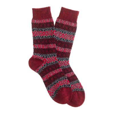 Scott-Nichol&trade; Rutland Fair Isle socks
