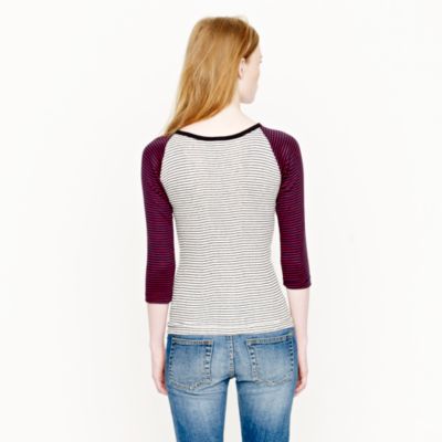 Edith A. Miller&trade; baseball-sleeve tee