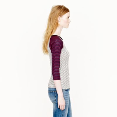 Edith A. Miller&trade; baseball-sleeve tee