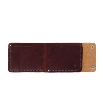 Billykirk&reg; bifold snap wallet