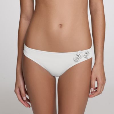 Solid rosette bikini