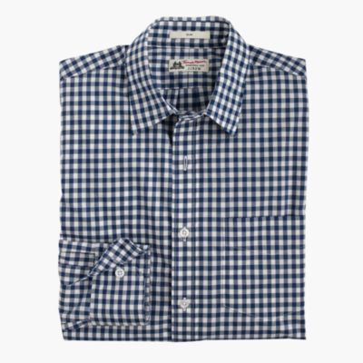 Slim Thomas Mason&reg; for J.Crew shirt in bedford blue gingham