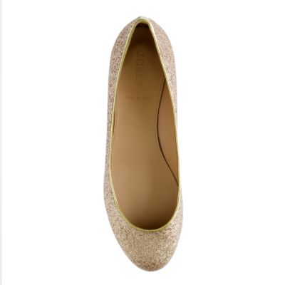 Janey glitter flats