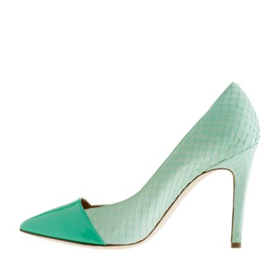 Collection Sasha snakeskin pumps