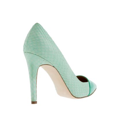 Collection Sasha snakeskin pumps