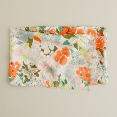 Silk driving scarf