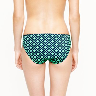 Bikini in diamond print