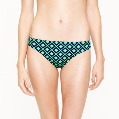 Bikini in diamond print