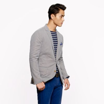 Unconstructed Ludlow sportcoat in corded cotton