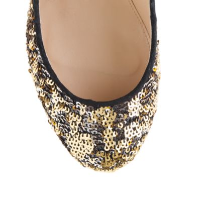 Collection Etta sequin pumps