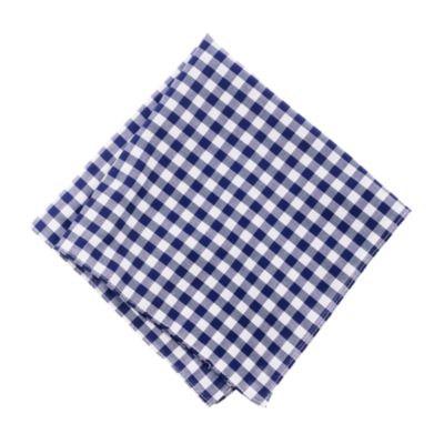 Classic gingham pocket square