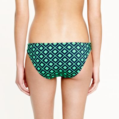 Hipster in diamond print