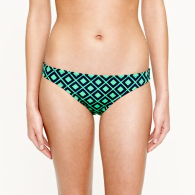 Hipster in diamond print
