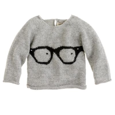 Oeuf&reg; baby glasses sweater