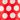 belvedere red graphic dot high-waisted brief