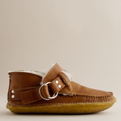 Quoddy&reg; shearling-lined ring boots