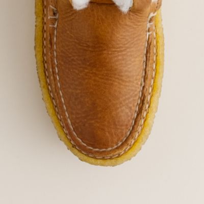 Quoddy&reg; shearling-lined ring boots