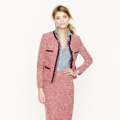 Boucl&eacute; jacket