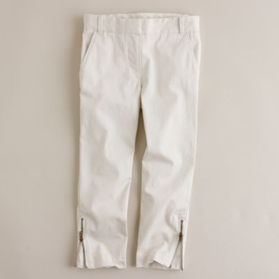 Girls' ankle-zip skimmer pant