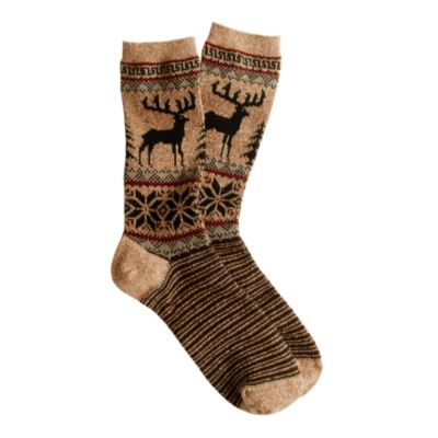 Anonymous Ism deer socks