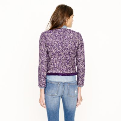 Lady jacket in corkscrew tweed