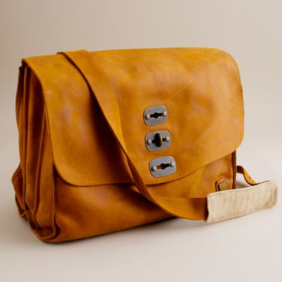 Belstaff&reg; large New York postman bag