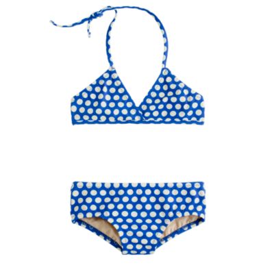 Girls' bikini set in graphic dot