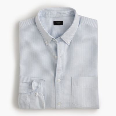 Vintage oxford shirt in sun-faded stripe