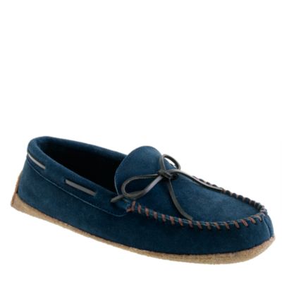 Black Watch fleece-lined lodge moccasins