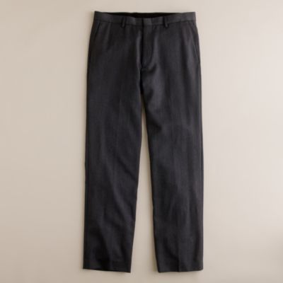 Ludlow classic suit pant in herringbone Italian wool