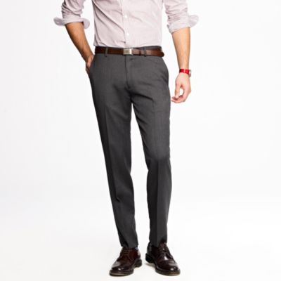 Ludlow classic suit pant in wool herringbone