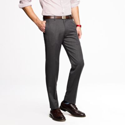 Ludlow classic suit pant in herringbone Italian wool