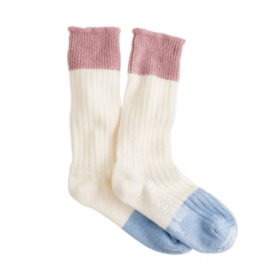 Corgi&trade; cashmere colorblock socks