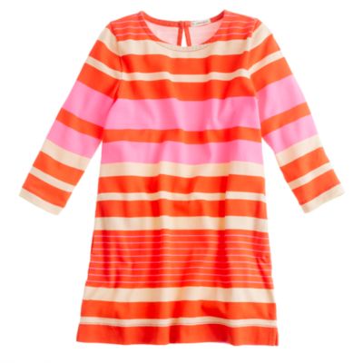 Girls' bold-stripe tunic