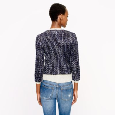 Midnight tweed jacket