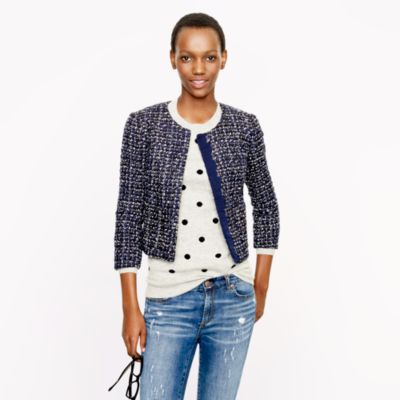 Midnight tweed jacket