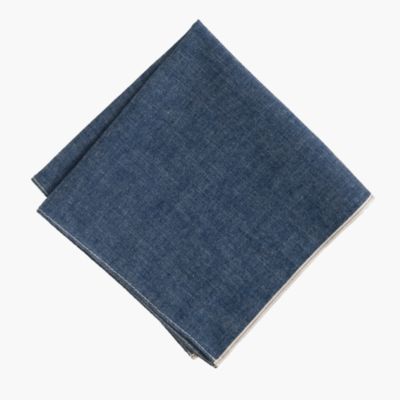 The Hill-side&reg; selvedge pocket square