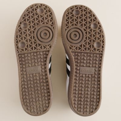 Kids' Adidas&reg; white Samba&reg; sneakers