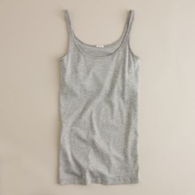 Perfect-fit tank with built-in bra