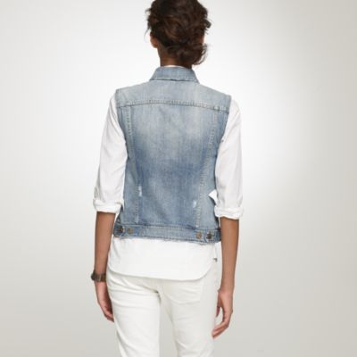 Denim vest