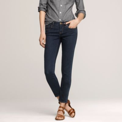 Ankle stretch toothpick jean in twilight wash