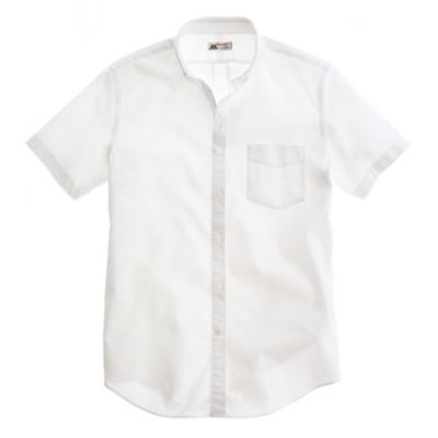 Thomas Mason&reg; fabric short-sleeve shirt