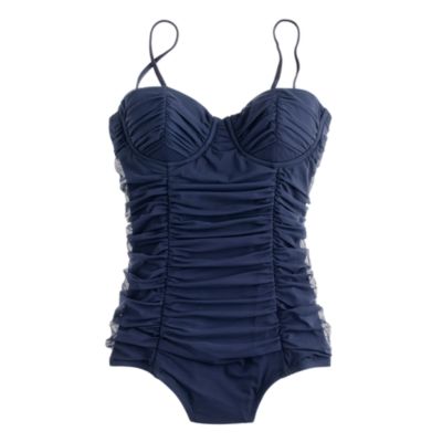 Tulle underwire tank