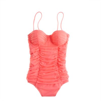 D-cup tulle underwire tank